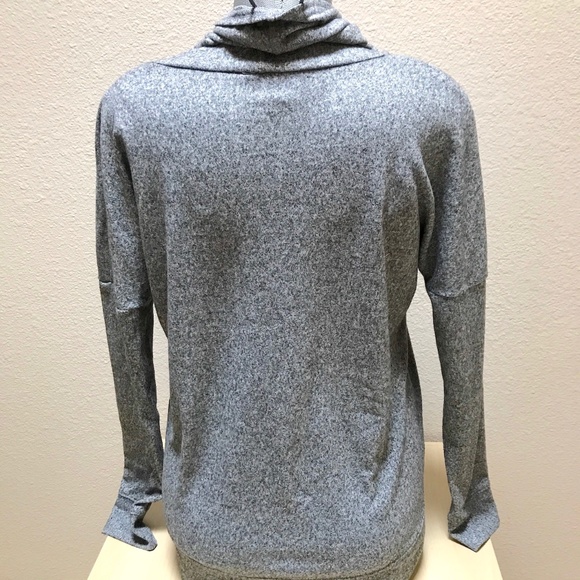Cowl Neck Knit Heather Grey Sweater Shirt. Size Medium St. Johns Bay. NW… - Picture 8 of 10